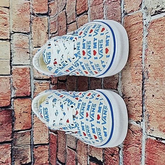 VANS LOWTOP SHOES, WOMEN'S SIZE 6.5 GUC - Picture 4 of 11